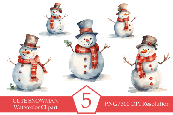 Christmas Snowman, Sublimation Bundle