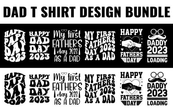 Dad Papa T-shirt Design Bundle