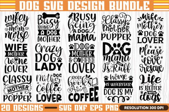 Dog Design Bundle Svg: Creative Projects Made Easy