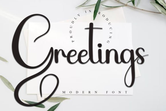 Greetings Script Font Review