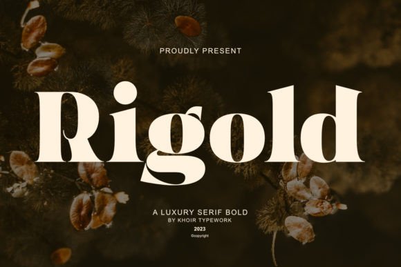 Rigold: Elevating Design with Elegant Handwritten Flair
