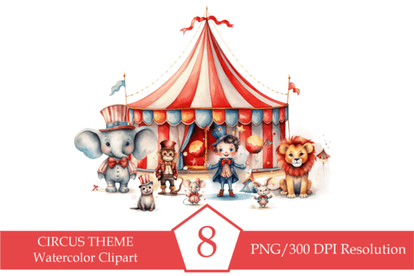 Unlocking Creative Potential with the Watercolor Circus, Sublimation Bundle